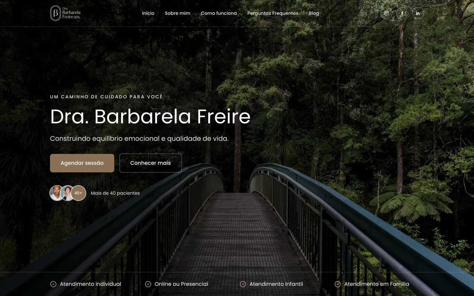 Dra. Barbarela Freire — visão geral